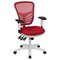 Emma and Oliver Mid-Back Mesh Triple Paddle Swivel Ergonomic Office Chair with Adjustable Arms
